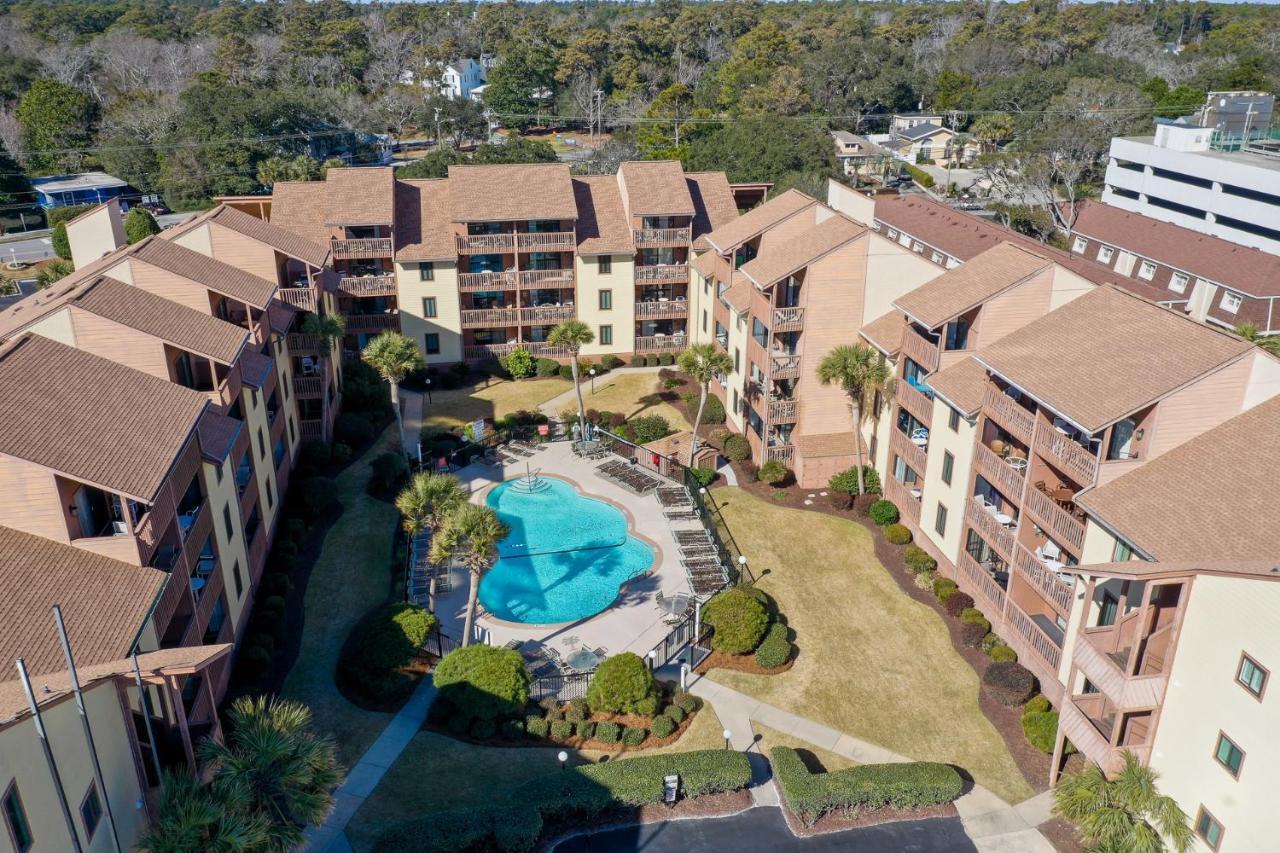 Cabana Section Of Myrtle Beach Awesome Ocean View From The Front,Exercise Trail,Pool,Shower Outside Villa Exterior photo