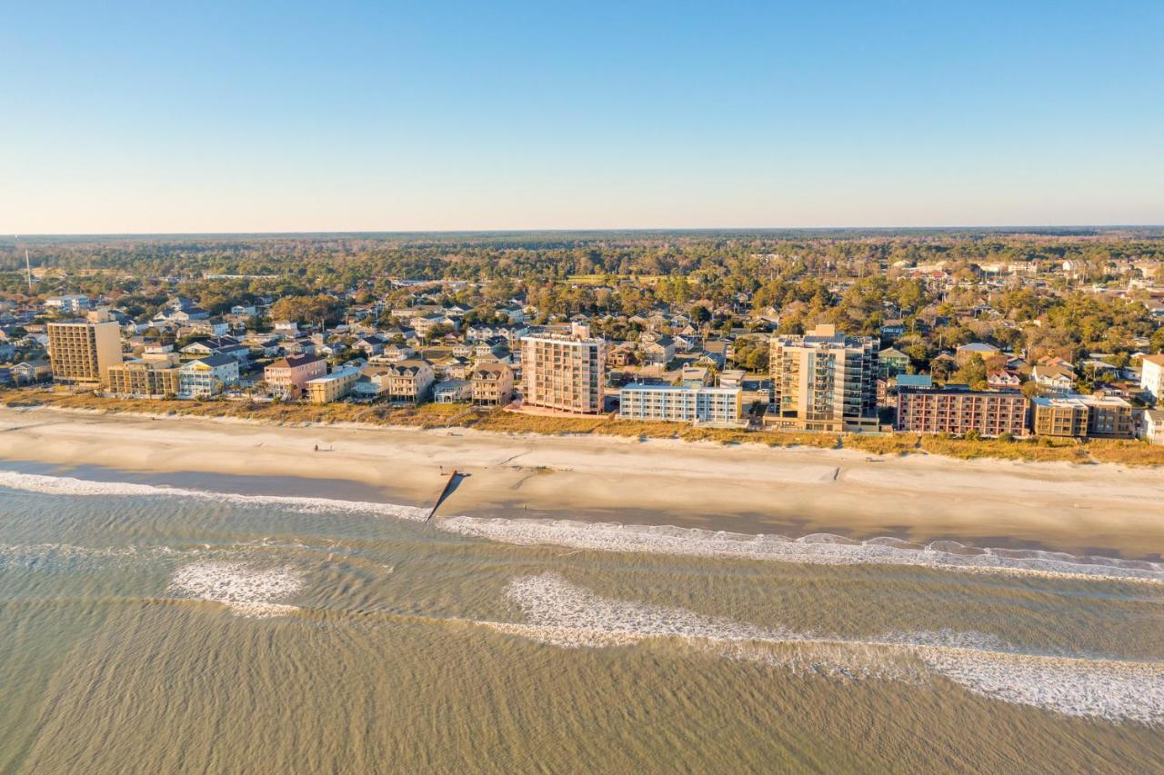 Cabana Section Of Myrtle Beach Awesome Ocean View From The Front,Exercise Trail,Pool,Shower Outside Villa Exterior photo