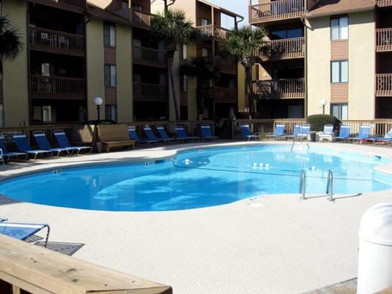 Cabana Section Of Myrtle Beach Awesome Ocean View From The Front,Exercise Trail,Pool,Shower Outside Villa Exterior photo