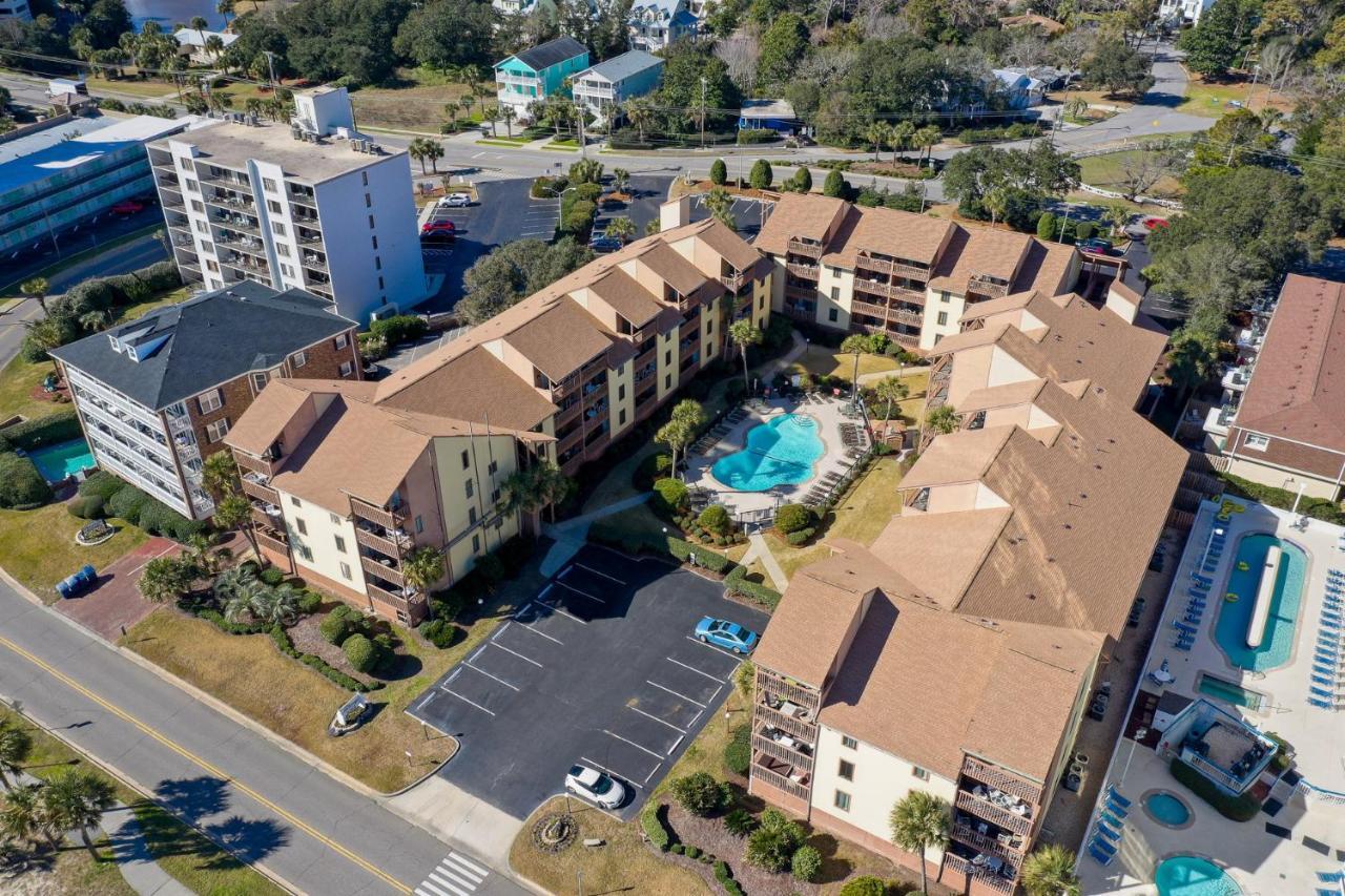 Cabana Section Of Myrtle Beach Awesome Ocean View From The Front,Exercise Trail,Pool,Shower Outside Villa Exterior photo