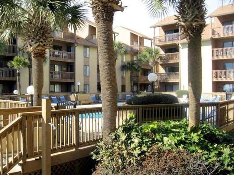 Cabana Section Of Myrtle Beach Awesome Ocean View From The Front,Exercise Trail,Pool,Shower Outside Villa Exterior photo