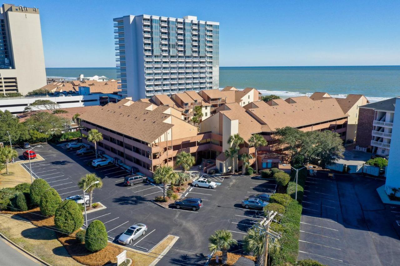 Cabana Section Of Myrtle Beach Awesome Ocean View From The Front,Exercise Trail,Pool,Shower Outside Villa Exterior photo