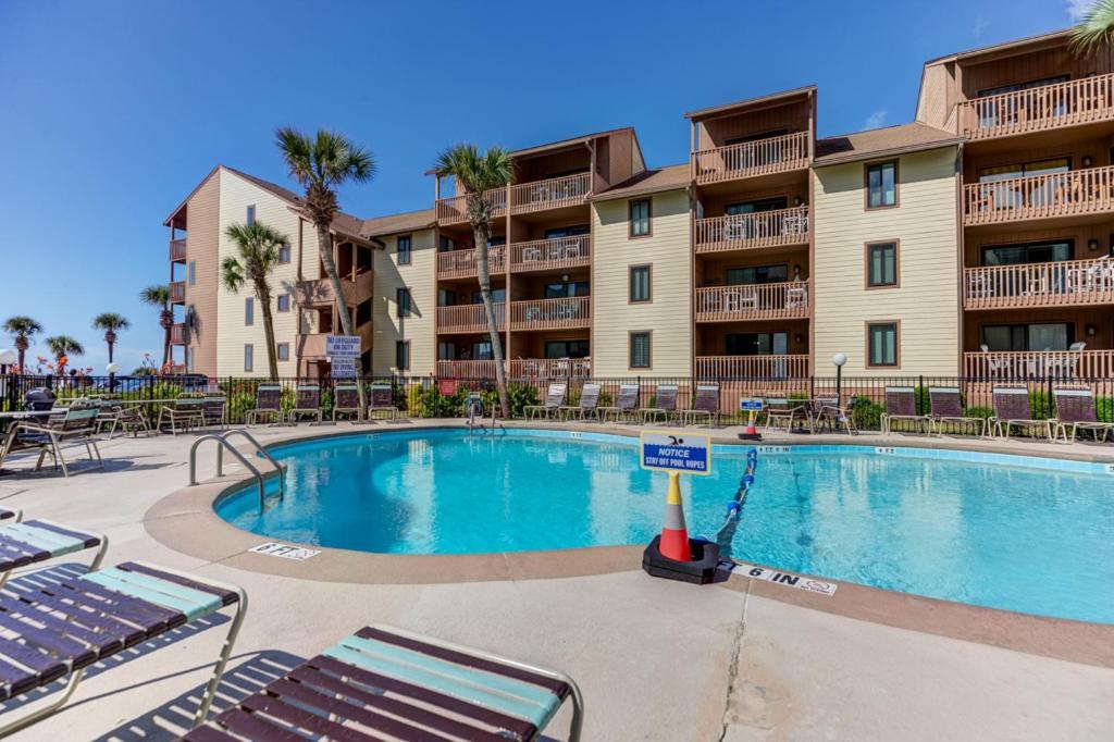 Cabana Section Of Myrtle Beach Awesome Ocean View From The Front,Exercise Trail,Pool,Shower Outside Villa Exterior photo